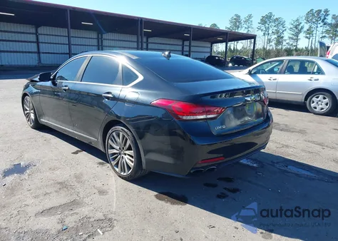 2015 Hyundai Genesis 5.0 из США, поврежденный, VIN KMHGN4JF9FU075044